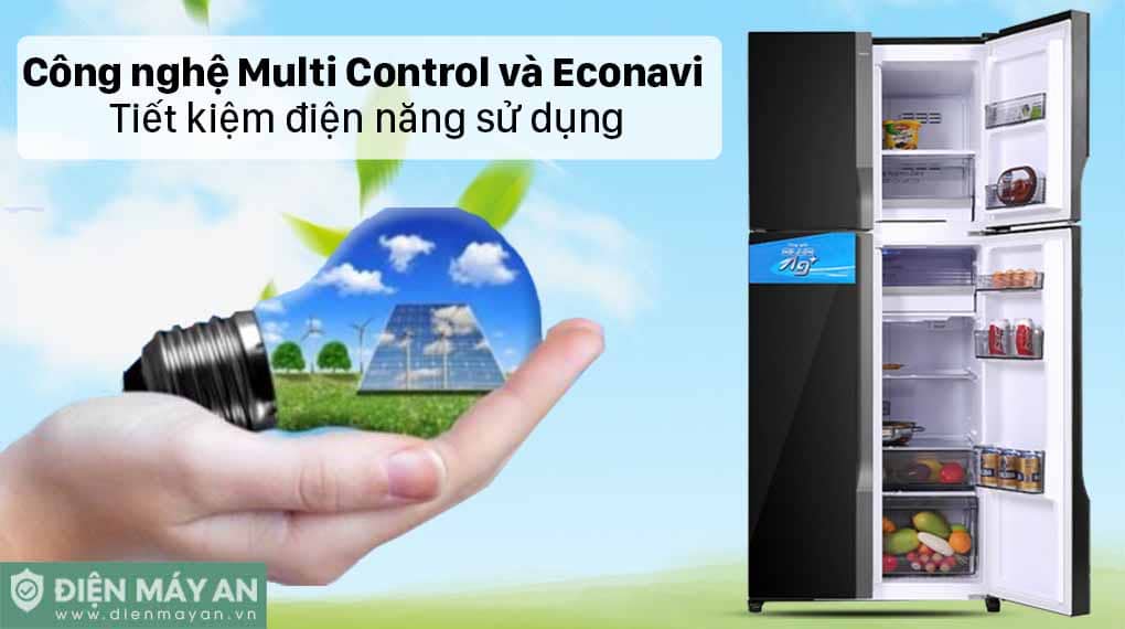 Tủ lạnh Panasonic Inverter 550 lít Multi Door NR-DZ601VGKV